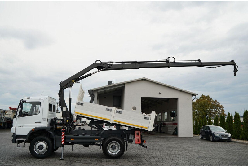 Mercedes-Benz ATEGO 1629 / 4x4 / WYWROTKA + HDS HIAB 111 B-3 / PILOT / ROTAT - Φορτηγό ανατρεπόμενο, Φορτηγό με γερανό: φωτογραφία 3 Mercedes-Benz ATEGO 1629 / 4x4 / WYWROTKA + HDS HIAB 111 B-3 / PILOT / ROTAT - Φορτηγό ανατρεπόμενο, Φορτηγό με γερανό: φωτογραφία 3