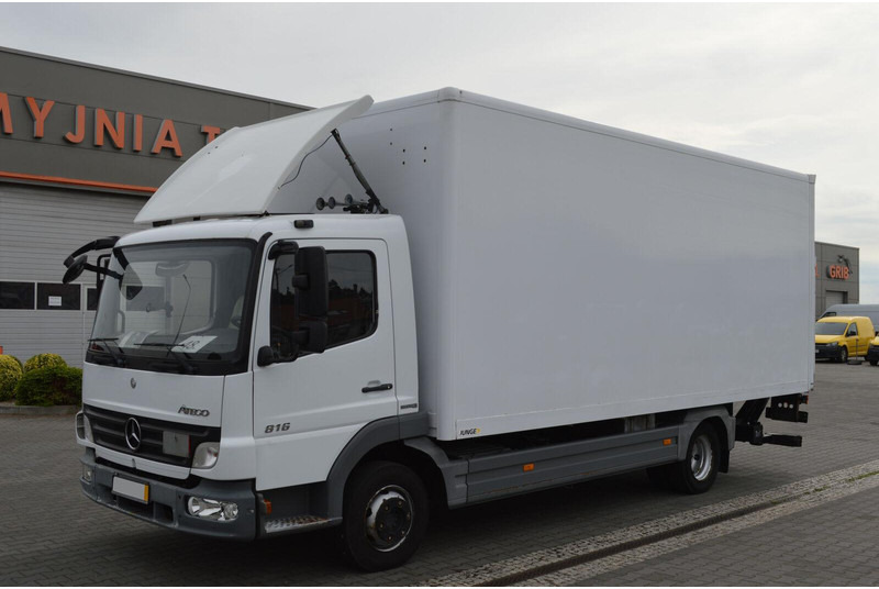 Mercedes-Benz ATEGO 816 CONTAINER+LIFT EURO 5 - Φορτηγό κόφα: φωτογραφία 1 Mercedes-Benz ATEGO 816 CONTAINER+LIFT EURO 5 - Φορτηγό κόφα: φωτογραφία 1