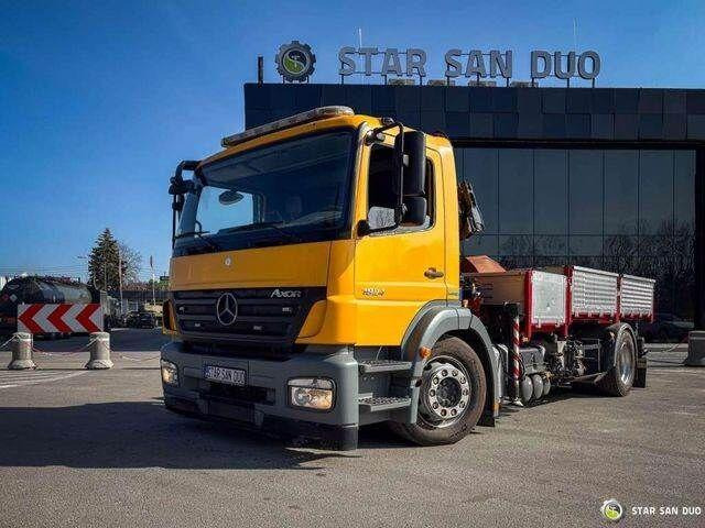 Mercedes-Benz AXOR 1824 4x2 HMF 975 HDS Crane Rotator Kipper - Φορτηγό ανατρεπόμενο, Φορτηγό με γερανό: φωτογραφία 3 Mercedes-Benz AXOR 1824 4x2 HMF 975 HDS Crane Rotator Kipper - Φορτηγό ανατρεπόμενο, Φορτηγό με γερανό: φωτογραφία 3