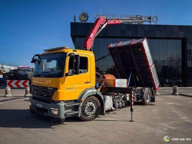 Mercedes-Benz AXOR 1824 4x2 HMF 975 HDS Crane Rotator Kipper - Φορτηγό ανατρεπόμενο, Φορτηγό με γερανό: φωτογραφία 4 Mercedes-Benz AXOR 1824 4x2 HMF 975 HDS Crane Rotator Kipper - Φορτηγό ανατρεπόμενο, Φορτηγό με γερανό: φωτογραφία 4