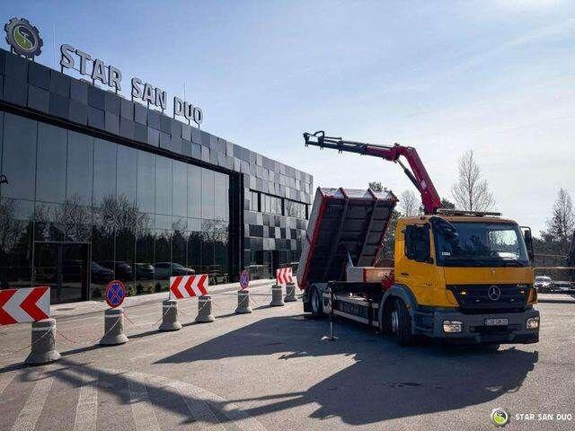 Mercedes-Benz AXOR 1824 4x2 HMF 975 HDS Crane Rotator Kipper - Φορτηγό ανατρεπόμενο, Φορτηγό με γερανό: φωτογραφία 5 Mercedes-Benz AXOR 1824 4x2 HMF 975 HDS Crane Rotator Kipper - Φορτηγό ανατρεπόμενο, Φορτηγό με γερανό: φωτογραφία 5