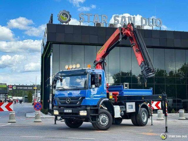 Mercedes-Benz AXOR 1833 4x4 Palfinger PK 22002 EH Crane Winch - Φορτηγό ανατρεπόμενο, Φορτηγό με γερανό: φωτογραφία 5 Mercedes-Benz AXOR 1833 4x4 Palfinger PK 22002 EH Crane Winch - Φορτηγό ανατρεπόμενο, Φορτηγό με γερανό: φωτογραφία 5