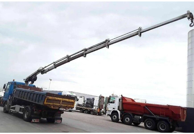 Mercedes-Benz Actros 1835 - Φορτηγό με ανοιχτή καρότσα, Φορτηγό με γερανό: φωτογραφία 4 Mercedes-Benz Actros 1835 - Φορτηγό με ανοιχτή καρότσα, Φορτηγό με γερανό: φωτογραφία 4
