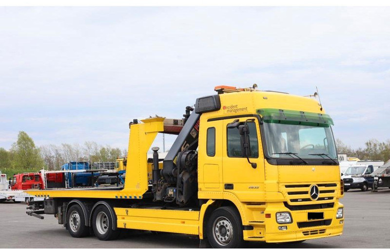Mercedes-Benz Actros 2532 Vehicle transporter + crane Hiab 477EP-5 HiPro 6x2 - Φορτηγό αυτοκινητάμαξα: φωτογραφία 3 Mercedes-Benz Actros 2532 Vehicle transporter + crane Hiab 477EP-5 HiPro 6x2 - Φορτηγό αυτοκινητάμαξα: φωτογραφία 3