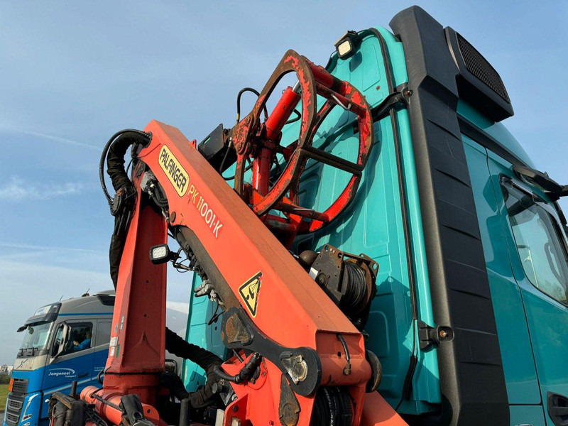 Mercedes-Benz Actros 2540 6x2 Abrollkipper Kran PK 11001 - Φορτηγό με ανοιχτή καρότσα, Φορτηγό με γερανό: φωτογραφία 5 Mercedes-Benz Actros 2540 6x2 Abrollkipper Kran PK 11001 - Φορτηγό με ανοιχτή καρότσα, Φορτηγό με γερανό: φωτογραφία 5