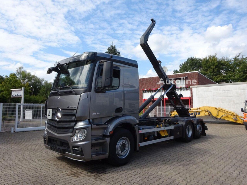 Mercedes-Benz Actros 2545 Hook lift truck 6x2 - Φορτηγό φόρτωσης γάντζου, Φορτηγό με γερανό: φωτογραφία 2 Mercedes-Benz Actros 2545 Hook lift truck 6x2 - Φορτηγό φόρτωσης γάντζου, Φορτηγό με γερανό: φωτογραφία 2