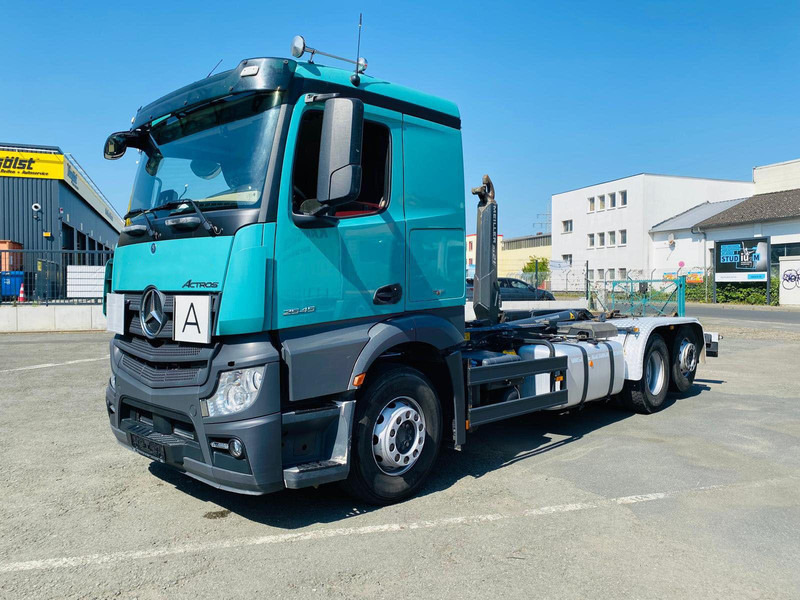 Mercedes-Benz Actros 2545 Meileraufbau GUTER ZUSTAND - Φορτηγό με ανοιχτή καρότσα, Φορτηγό με γερανό: φωτογραφία 1 Mercedes-Benz Actros 2545 Meileraufbau GUTER ZUSTAND - Φορτηγό με ανοιχτή καρότσα, Φορτηγό με γερανό: φωτογραφία 1