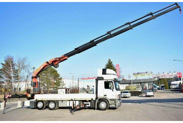 Mercedes-Benz Actros 2546 6x2 Palfinger PK 53002 Crane Kran - Φορτηγό με ανοιχτή καρότσα, Φορτηγό με γερανό: φωτογραφία 3 Mercedes-Benz Actros 2546 6x2 Palfinger PK 53002 Crane Kran - Φορτηγό με ανοιχτή καρότσα, Φορτηγό με γερανό: φωτογραφία 3