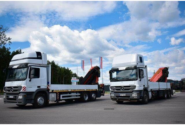 Mercedes-Benz Actros 2546 6x2 Palfinger PK 53002 Crane Kran - Φορτηγό με ανοιχτή καρότσα, Φορτηγό με γερανό: φωτογραφία 5 Mercedes-Benz Actros 2546 6x2 Palfinger PK 53002 Crane Kran - Φορτηγό με ανοιχτή καρότσα, Φορτηγό με γερανό: φωτογραφία 5