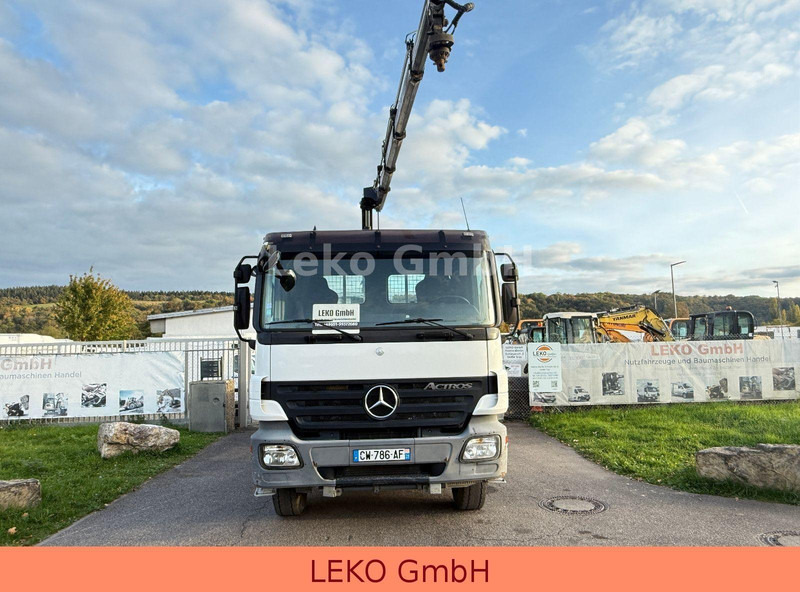 Mercedes-Benz Actros 2636-Plateau Hiab Krahn - Φορτηγό με ανοιχτή καρότσα, Φορτηγό με γερανό: φωτογραφία 3 Mercedes-Benz Actros 2636-Plateau Hiab Krahn - Φορτηγό με ανοιχτή καρότσα, Φορτηγό με γερανό: φωτογραφία 3
