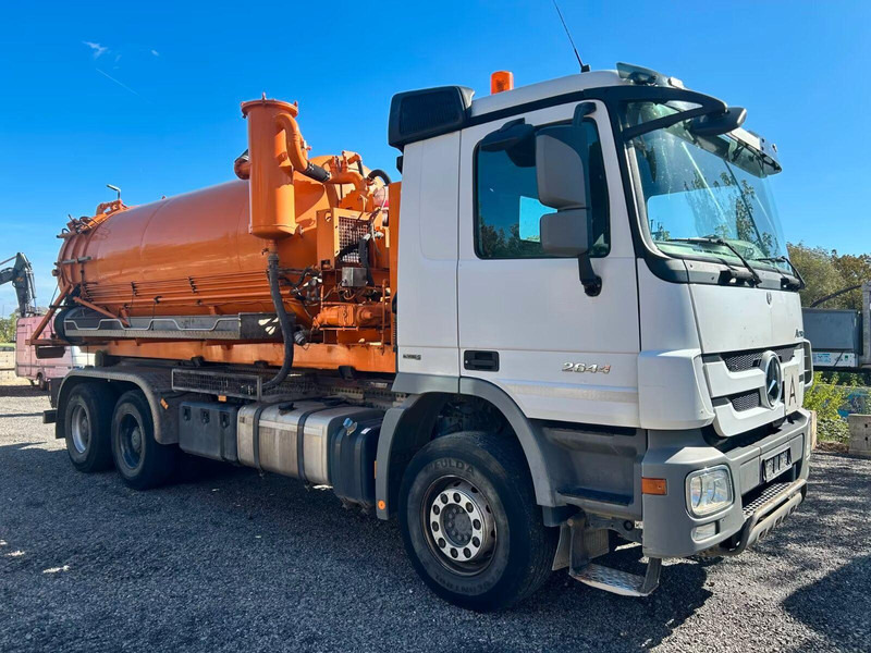 Mercedes-Benz Actros 2644 - Vacuum truck - Όχημα εκκένωσης βόθρων: φωτογραφία 2 Mercedes-Benz Actros 2644 - Vacuum truck - Όχημα εκκένωσης βόθρων: φωτογραφία 2
