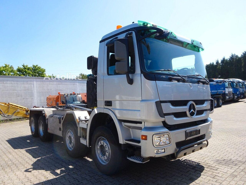 Mercedes-Benz Actros 3244 - Hook lift truck 8x4 - Φορτηγό φόρτωσης γάντζου, Φορτηγό με γερανό: φωτογραφία 3 Mercedes-Benz Actros 3244 - Hook lift truck 8x4 - Φορτηγό φόρτωσης γάντζου, Φορτηγό με γερανό: φωτογραφία 3