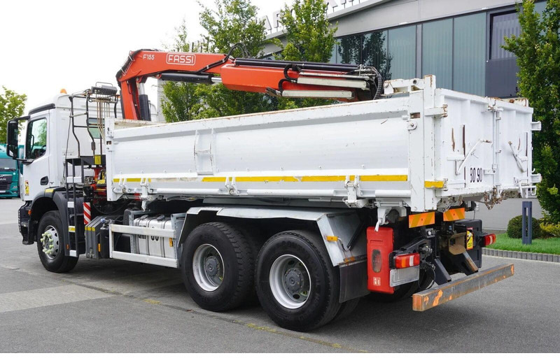 Mercedes-Benz Arocs 2636 - 3 way tipper + crane 6x4 - Φορτηγό ανατρεπόμενο, Φορτηγό με γερανό: φωτογραφία 4 Mercedes-Benz Arocs 2636 - 3 way tipper + crane 6x4 - Φορτηγό ανατρεπόμενο, Φορτηγό με γερανό: φωτογραφία 4
