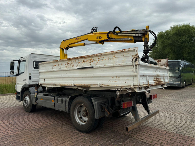 Mercedes-Benz Atego 1218 Meiller Kipper / Kran / Greifer - Φορτηγό ανατρεπόμενο, Φορτηγό με γερανό: φωτογραφία 4 Mercedes-Benz Atego 1218 Meiller Kipper / Kran / Greifer - Φορτηγό ανατρεπόμενο, Φορτηγό με γερανό: φωτογραφία 4