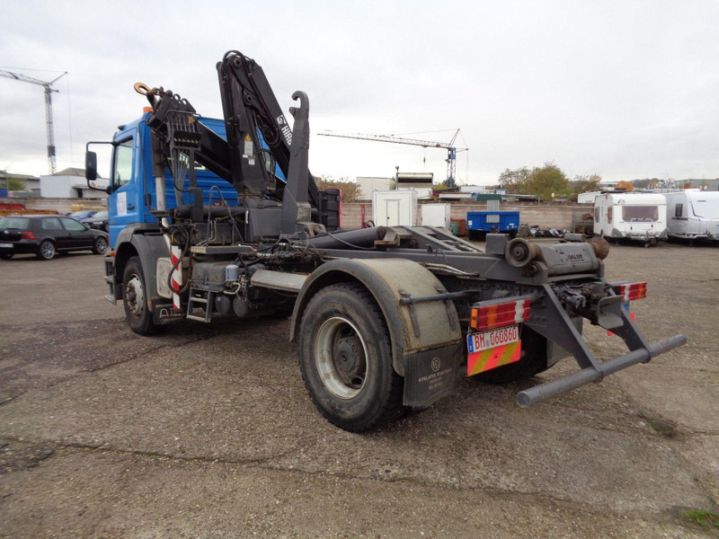 Mercedes-Benz Atego 1828 Hook lift truck + Crane Hiab 102 - Φορτηγό φόρτωσης γάντζου, Φορτηγό με γερανό: φωτογραφία 5 Mercedes-Benz Atego 1828 Hook lift truck + Crane Hiab 102 - Φορτηγό φόρτωσης γάντζου, Φορτηγό με γερανό: φωτογραφία 5