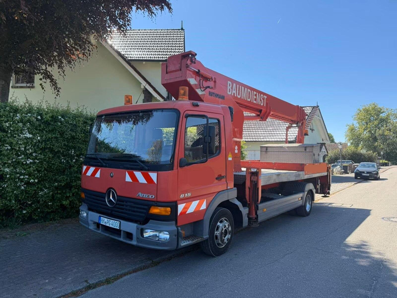 Mercedes-Benz Atego 815 - Lifting basket truck - Φορτηγό, Φορτηγό με γερανό: φωτογραφία 1 Mercedes-Benz Atego 815 - Lifting basket truck - Φορτηγό, Φορτηγό με γερανό: φωτογραφία 1