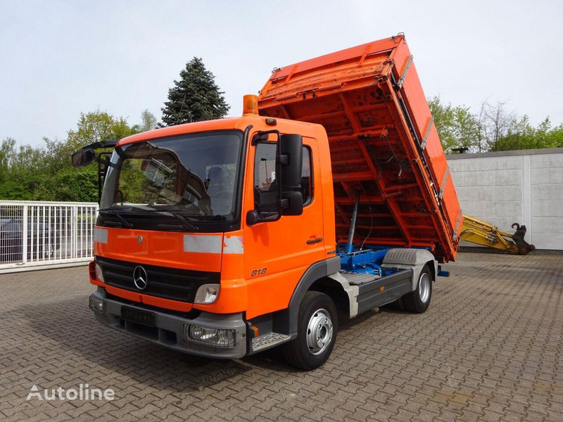 Mercedes-Benz Atego 818 3 way Meiller tipper - Φορτηγό ανατρεπόμενο: φωτογραφία 1 Mercedes-Benz Atego 818 3 way Meiller tipper - Φορτηγό ανατρεπόμενο: φωτογραφία 1