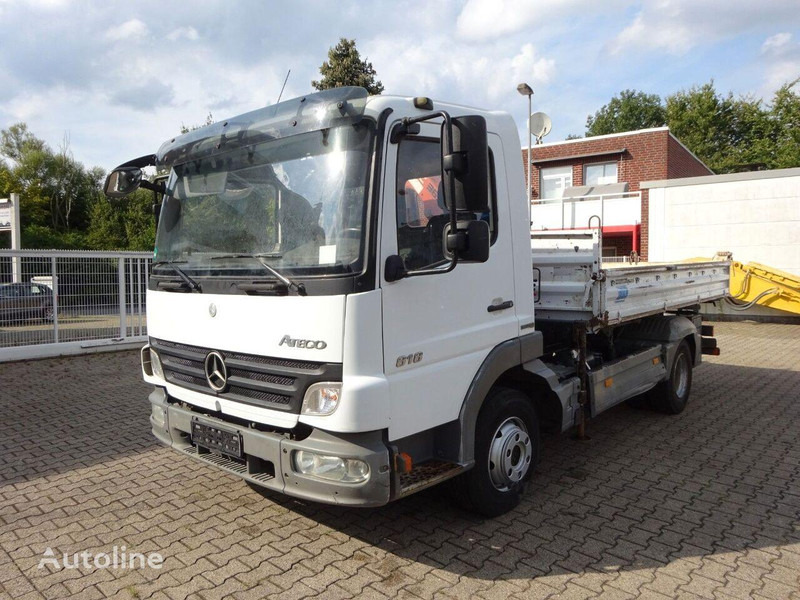 Mercedes-Benz Atego 818 - 3 way tipper+crane - Φορτηγό ανατρεπόμενο, Φορτηγό με γερανό: φωτογραφία 2 Mercedes-Benz Atego 818 - 3 way tipper+crane - Φορτηγό ανατρεπόμενο, Φορτηγό με γερανό: φωτογραφία 2