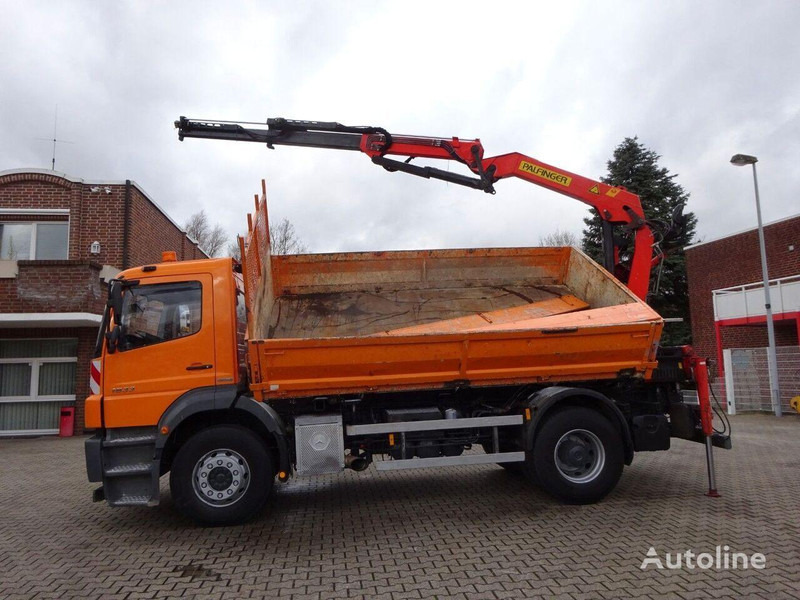 Mercedes-Benz Axor 1833 - 2 way tipper+crane - Φορτηγό ανατρεπόμενο, Φορτηγό με γερανό: φωτογραφία 4 Mercedes-Benz Axor 1833 - 2 way tipper+crane - Φορτηγό ανατρεπόμενο, Φορτηγό με γερανό: φωτογραφία 4