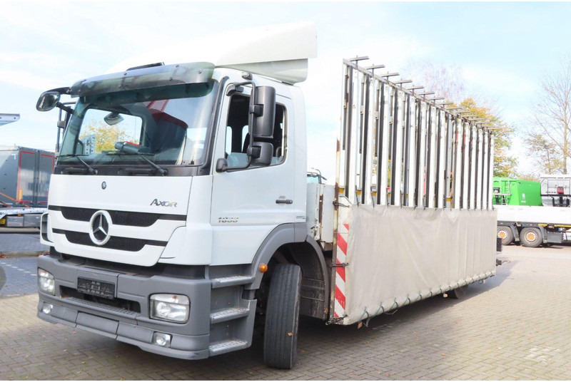 Mercedes-Benz Axor 1833 L Glasstransporter + Crane Palfinger - Φορτηγό: φωτογραφία 1 Mercedes-Benz Axor 1833 L Glasstransporter + Crane Palfinger - Φορτηγό: φωτογραφία 1