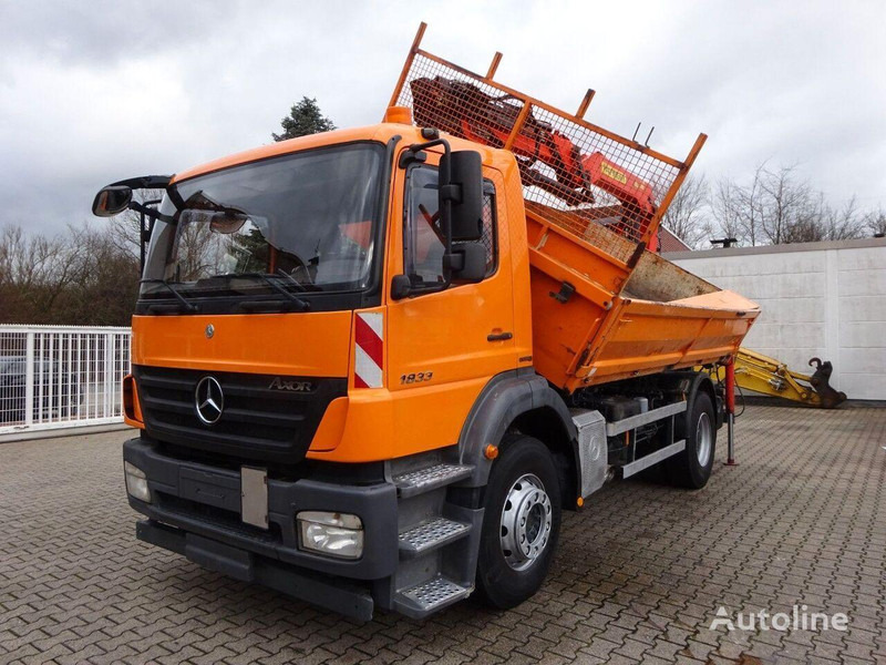 Mercedes-Benz Axor 1833 - Φορτηγό ανατρεπόμενο, Φορτηγό με γερανό: φωτογραφία 2 Mercedes-Benz Axor 1833 - Φορτηγό ανατρεπόμενο, Φορτηγό με γερανό: φωτογραφία 2