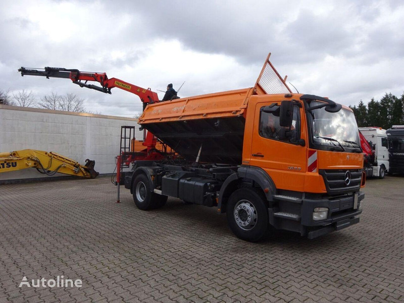 Mercedes-Benz Axor 1833 - Φορτηγό ανατρεπόμενο, Φορτηγό με γερανό: φωτογραφία 4 Mercedes-Benz Axor 1833 - Φορτηγό ανατρεπόμενο, Φορτηγό με γερανό: φωτογραφία 4