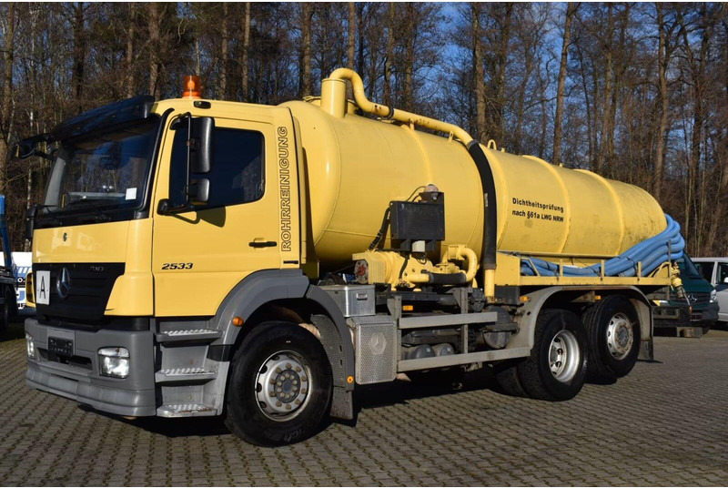 Mercedes-Benz Axor 2533 - Vacuum truck - Όχημα εκκένωσης βόθρων: φωτογραφία 1 Mercedes-Benz Axor 2533 - Vacuum truck - Όχημα εκκένωσης βόθρων: φωτογραφία 1
