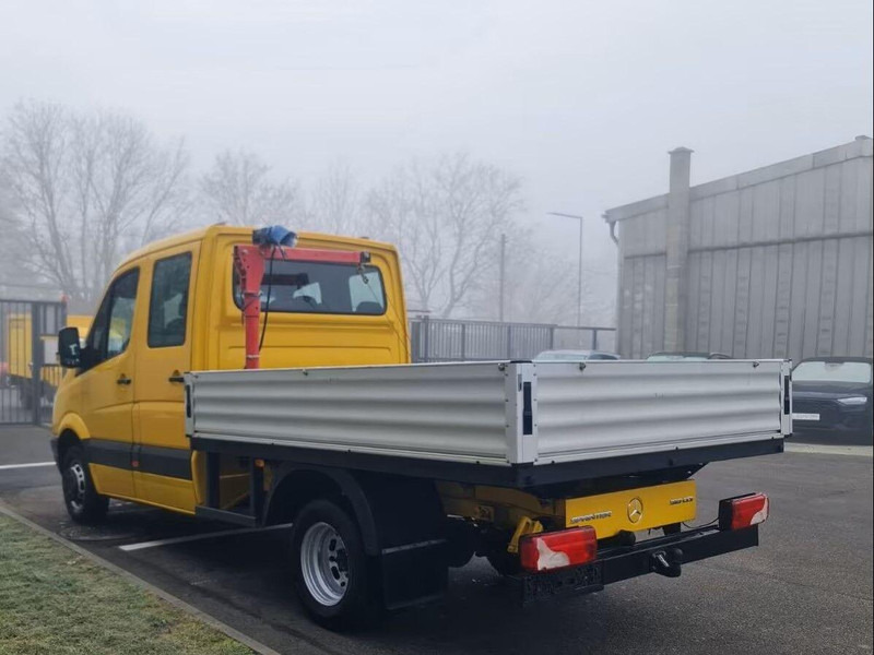 Mercedes-Benz Sprinter 519 CDI Doka - Flatbed truck + crane - Φορτηγό με ανοιχτή καρότσα, Φορτηγό με γερανό: φωτογραφία 4 Mercedes-Benz Sprinter 519 CDI Doka - Flatbed truck + crane - Φορτηγό με ανοιχτή καρότσα, Φορτηγό με γερανό: φωτογραφία 4