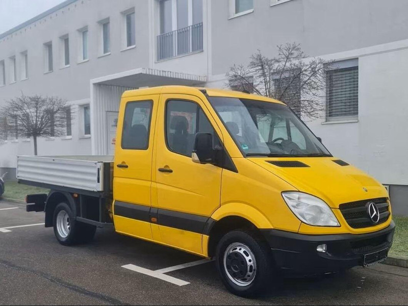 Mercedes-Benz Sprinter 519 CDI Doka - Flatbed truck + crane - Φορτηγό με ανοιχτή καρότσα, Φορτηγό με γερανό: φωτογραφία 2 Mercedes-Benz Sprinter 519 CDI Doka - Flatbed truck + crane - Φορτηγό με ανοιχτή καρότσα, Φορτηγό με γερανό: φωτογραφία 2
