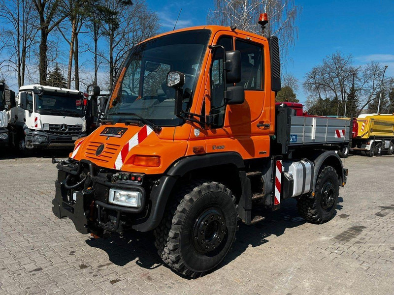 Mercedes-Benz UNIMOG U400 405/12 ZUGMASCHINE/ KIPPER - Ανατρεπόμενο όχημα: φωτογραφία 2 Mercedes-Benz UNIMOG U400 405/12 ZUGMASCHINE/ KIPPER - Ανατρεπόμενο όχημα: φωτογραφία 2