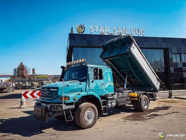 Mercedes-Benz Zetros 1833 4x4 Kipper Camper Chassis - Φορτηγό ανατρεπόμενο, Φορτηγό με γερανό: φωτογραφία 1 Mercedes-Benz Zetros 1833 4x4 Kipper Camper Chassis - Φορτηγό ανατρεπόμενο, Φορτηγό με γερανό: φωτογραφία 1