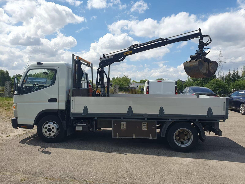 Mitsubishi Fuso Canter 7C15 - Flatbed truck + crane - Φορτηγό με ανοιχτή καρότσα, Φορτηγό με γερανό: φωτογραφία 4 Mitsubishi Fuso Canter 7C15 - Flatbed truck + crane - Φορτηγό με ανοιχτή καρότσα, Φορτηγό με γερανό: φωτογραφία 4