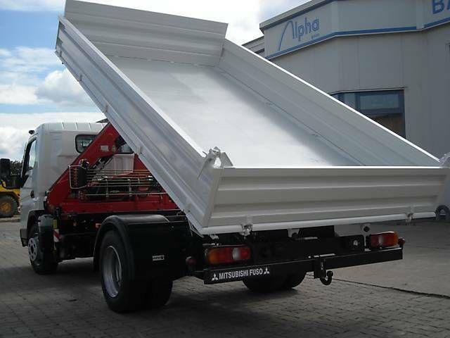 Mitsubishi Fuso Canter 7C15 - Tipper+crane - Φορτηγό ανατρεπόμενο, Φορτηγό με γερανό: φωτογραφία 3 Mitsubishi Fuso Canter 7C15 - Tipper+crane - Φορτηγό ανατρεπόμενο, Φορτηγό με γερανό: φωτογραφία 3