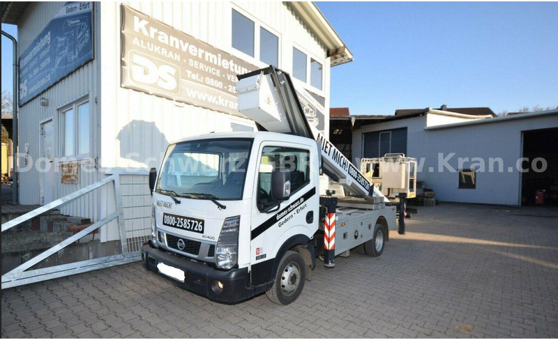 Nissan NT400 Cabstar Klaas Theo Emelőkosaras 25m - Φορτηγό, Φορτηγό με γερανό: φωτογραφία 1 Nissan NT400 Cabstar Klaas Theo Emelőkosaras 25m - Φορτηγό, Φορτηγό με γερανό: φωτογραφία 1