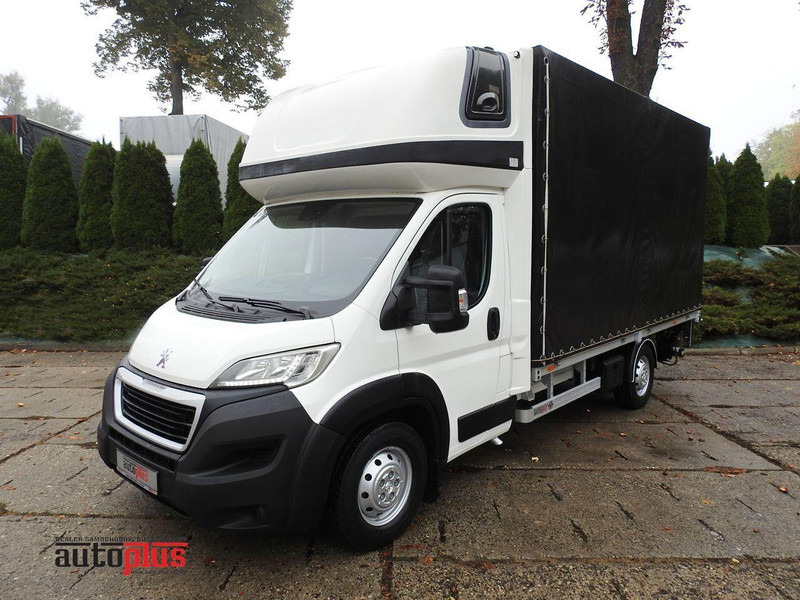 Peugeot BOXER PLANDEKA WINDA 8 PALET WEBASTO KLIMATYZACJA LEDY 165KM [ - Φορτηγό κόφα: φωτογραφία 1 Peugeot BOXER PLANDEKA WINDA 8 PALET WEBASTO KLIMATYZACJA LEDY 165KM [ - Φορτηγό κόφα: φωτογραφία 1