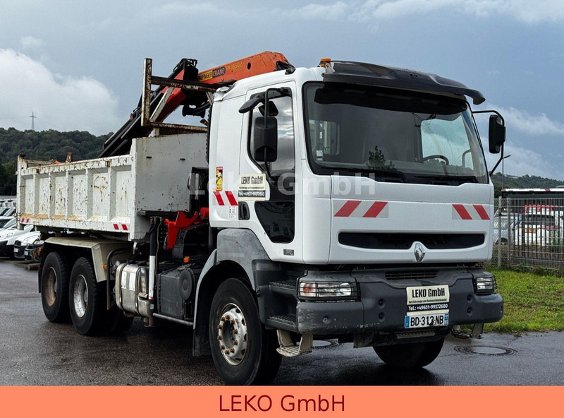 Renault 370 dCi - Φορτηγό ανατρεπόμενο, Φορτηγό με γερανό: φωτογραφία 1 Renault 370 dCi - Φορτηγό ανατρεπόμενο, Φορτηγό με γερανό: φωτογραφία 1