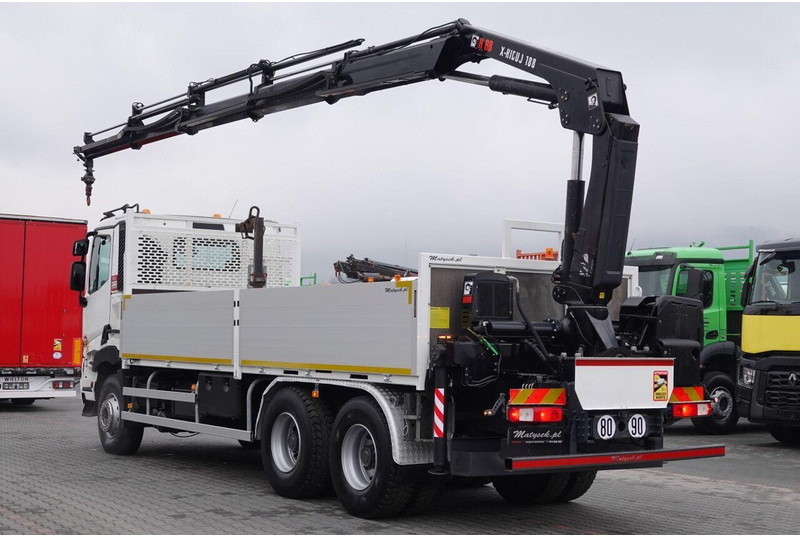 Renault C 380 / 6x4 / SKRZYNIOWY 6,6 m / + HDS HIAB 188 x-hiduo wysów: 1 - Φορτηγό με ανοιχτή καρότσα, Φορτηγό με γερανό: φωτογραφία 3 Renault C 380 / 6x4 / SKRZYNIOWY 6,6 m / + HDS HIAB 188 x-hiduo wysów: 1 - Φορτηγό με ανοιχτή καρότσα, Φορτηγό με γερανό: φωτογραφία 3