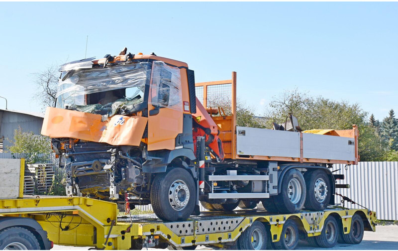 Renault C 380 - Φορτηγό ανατρεπόμενο, Φορτηγό με γερανό: φωτογραφία 1 Renault C 380 - Φορτηγό ανατρεπόμενο, Φορτηγό με γερανό: φωτογραφία 1