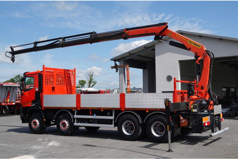 Φορτηγό με ανοιχτή καρότσα, Φορτηγό με γερανό Renault C 430 / 8x4 / SKRZYNIOWY 7 M + HDS PALFINGER PK 24001-K C / WYSÓ: φωτογραφία 6 Φορτηγό με ανοιχτή καρότσα, Φορτηγό με γερανό Renault C 430 / 8x4 / SKRZYNIOWY 7 M + HDS PALFINGER PK 24001-K C / WYSÓ: φωτογραφία 6