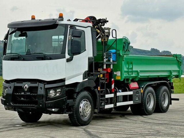 Renault C 430 *KIPPER 5,10 m + PK 16001 - K B* 6x4 - Φορτηγό ανατρεπόμενο, Φορτηγό με γερανό: φωτογραφία 5 Renault C 430 *KIPPER 5,10 m + PK 16001 - K B* 6x4 - Φορτηγό ανατρεπόμενο, Φορτηγό με γερανό: φωτογραφία 5
