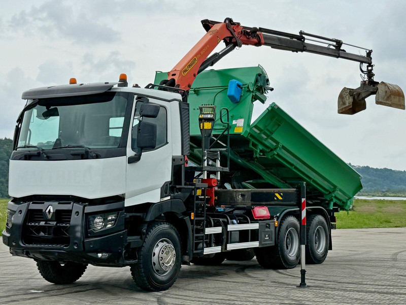 Renault C 430 *KIPPER 5,10 m + PK 16001 - K B* 6x4 - Φορτηγό ανατρεπόμενο, Φορτηγό με γερανό: φωτογραφία 3 Renault C 430 *KIPPER 5,10 m + PK 16001 - K B* 6x4 - Φορτηγό ανατρεπόμενο, Φορτηγό με γερανό: φωτογραφία 3
