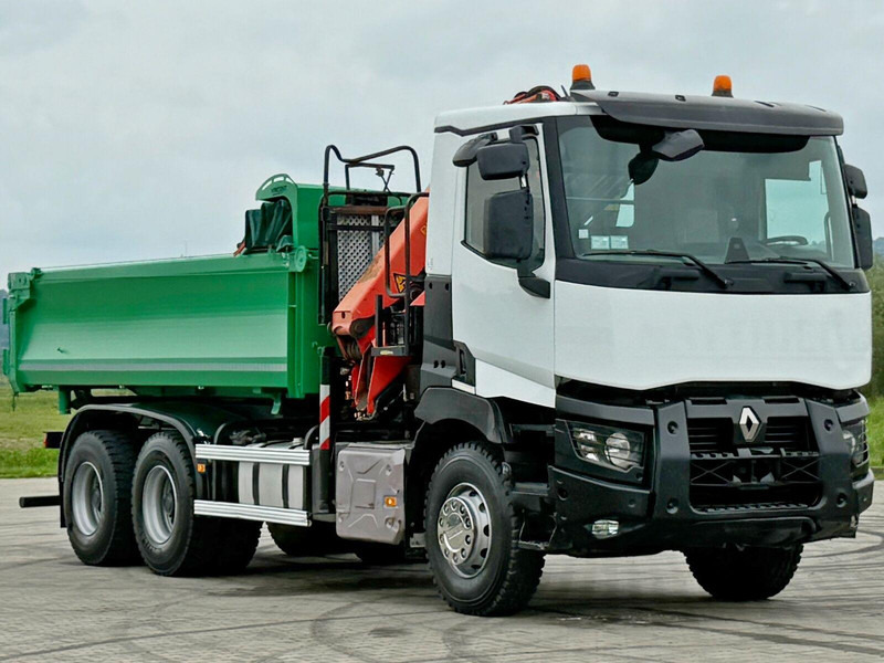Renault C 430 *KIPPER 5,10 m + PK 16001 - K B* 6x4 - Φορτηγό ανατρεπόμενο, Φορτηγό με γερανό: φωτογραφία 4 Renault C 430 *KIPPER 5,10 m + PK 16001 - K B* 6x4 - Φορτηγό ανατρεπόμενο, Φορτηγό με γερανό: φωτογραφία 4