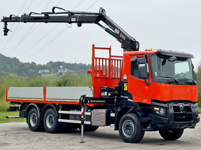 Renault K 380 * HIAB 166 BS-3 HIDUO + FUNK* 6x4 - Φορτηγό ανατρεπόμενο, Φορτηγό με γερανό: φωτογραφία 2 Renault K 380 * HIAB 166 BS-3 HIDUO + FUNK* 6x4 - Φορτηγό ανατρεπόμενο, Φορτηγό με γερανό: φωτογραφία 2