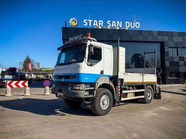 Renault KERAX 270 4x4 PALFINGER PK 16502 CRANE WINCH - Φορτηγό με ανοιχτή καρότσα, Φορτηγό με γερανό: φωτογραφία 3 Renault KERAX 270 4x4 PALFINGER PK 16502 CRANE WINCH - Φορτηγό με ανοιχτή καρότσα, Φορτηγό με γερανό: φωτογραφία 3