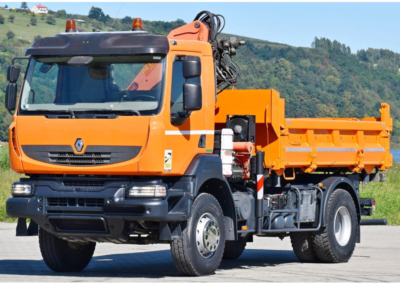 Renault KERAX 370 - Φορτηγό ανατρεπόμενο, Φορτηγό με γερανό: φωτογραφία 5 Renault KERAX 370 - Φορτηγό ανατρεπόμενο, Φορτηγό με γερανό: φωτογραφία 5