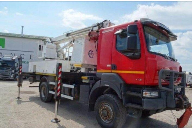 Renault KERAX 410.19 4x4 Emelőkosaras Cela 17m - Φορτηγό, Φορτηγό με γερανό: φωτογραφία 3 Renault KERAX 410.19 4x4 Emelőkosaras Cela 17m - Φορτηγό, Φορτηγό με γερανό: φωτογραφία 3