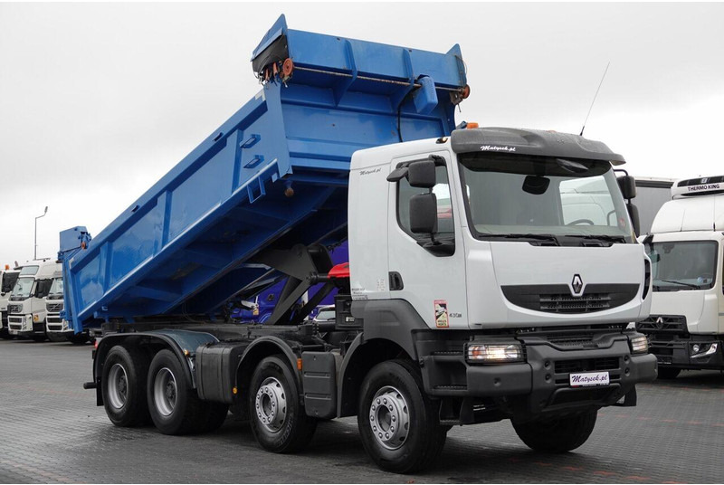 Renault KERAX 430 / 8x4 / WYWROTKA / HYDROBURTA / HYDROKLAPA / BORDMATIC - Φορτηγό ανατρεπόμενο: φωτογραφία 4 Renault KERAX 430 / 8x4 / WYWROTKA / HYDROBURTA / HYDROKLAPA / BORDMATIC - Φορτηγό ανατρεπόμενο: φωτογραφία 4