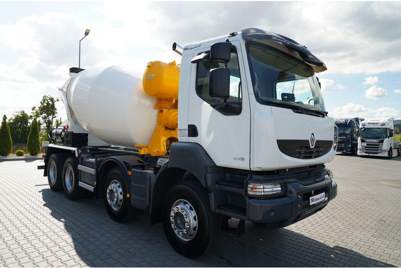 Renault KERAX 430 DXI / EURO 5 / 8X4 / BETONOMIESZARKA / 9 m3 / SCHWING - Μπετονιέρα φορτηγό: φωτογραφία 2 Renault KERAX 430 DXI / EURO 5 / 8X4 / BETONOMIESZARKA / 9 m3 / SCHWING - Μπετονιέρα φορτηγό: φωτογραφία 2