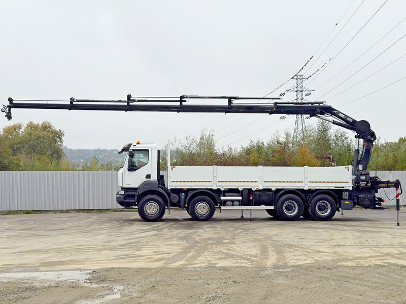 Renault KERAX 430 * HIAB 211 EP-5 HIDUO /FUNK *8x4 - Φορτηγό με ανοιχτή καρότσα, Φορτηγό με γερανό: φωτογραφία 5 Renault KERAX 430 * HIAB 211 EP-5 HIDUO /FUNK *8x4 - Φορτηγό με ανοιχτή καρότσα, Φορτηγό με γερανό: φωτογραφία 5