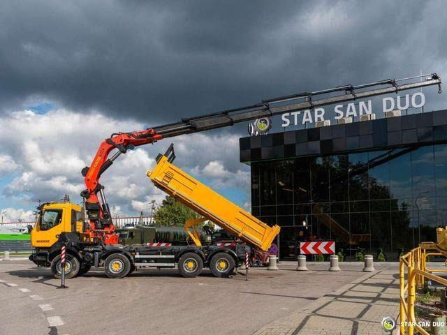 Renault KERAX 450 8x4 PALFINGER PK 60002 Crane Tipper - Φορτηγό ανατρεπόμενο, Φορτηγό με γερανό: φωτογραφία 3 Renault KERAX 450 8x4 PALFINGER PK 60002 Crane Tipper - Φορτηγό ανατρεπόμενο, Φορτηγό με γερανό: φωτογραφία 3